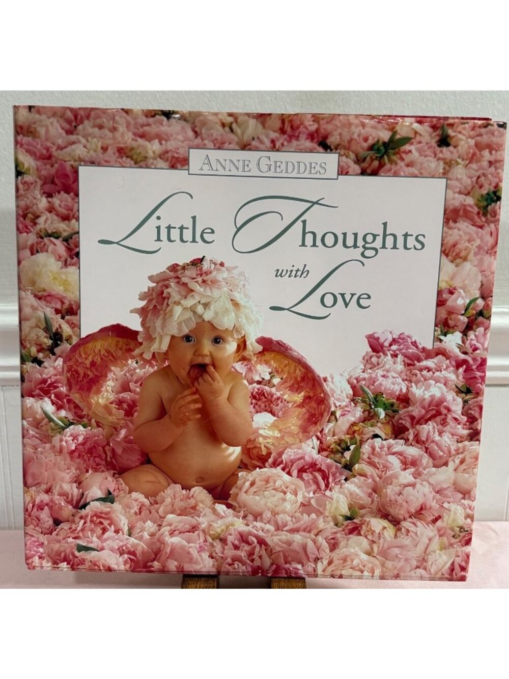 Anne Geddes Little Thoughts With Love Hardcover Book Babies Floral